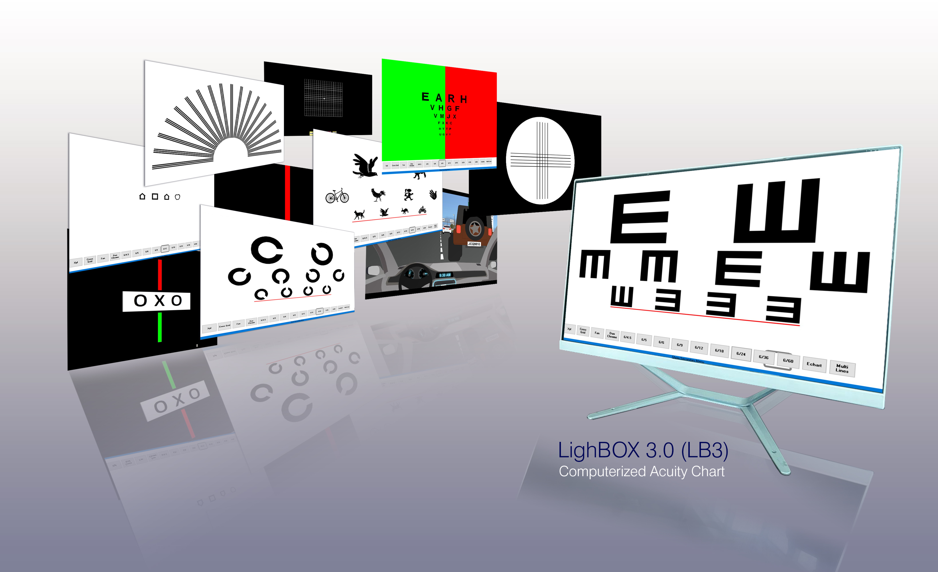 Computerized Acuity Chart LB3